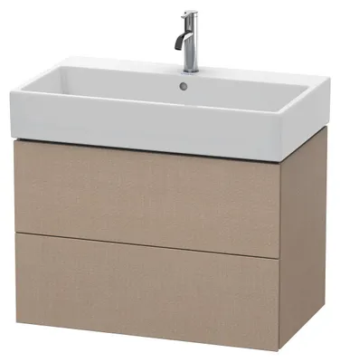 Produktbild von Waschtischunterbau L-CUBE 544x784x459mm leinen leinen