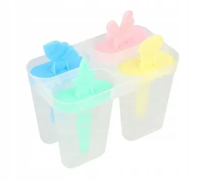 Produktbild von EISCREMEFORM GESUNDES FIT EISCREME 4 Stück. EISCREMEFORM FÜR HAUSGEMACHTES EISCREME