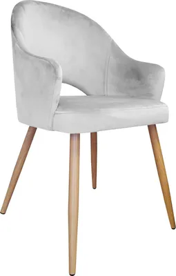 Obrázek produktu pro Židle Velvet s dubovou nohou MG39