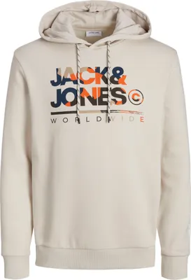 Zdjęcie produktu dla Jack & Jones Luke Sweat Hood Beige - Large XL
