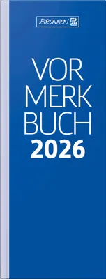 Produktbild von 2026 Brunnen Vormerkbuch 784 108×297 mm Papier blau