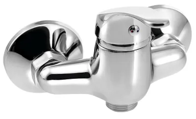 Produktbild von AQUALINE 35 nástenná batéria, rozteč 100mm, bez ramienka, chróm (52131)