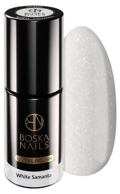 Produktbild von Boska Nails UV/LED Hybrid-Nagellack Divine White Samanta Nr. 360 6 ml