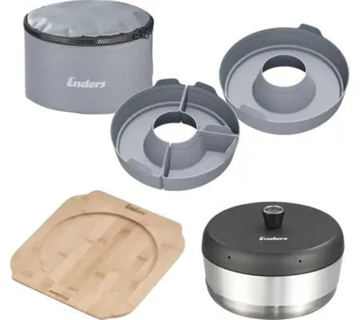 Produktbild von Mobiler Camping-Backofen Enders VAMO für Backen, Garen und Kochen, kompatibel mit Kochern, Grills oder Herdplatten (auße