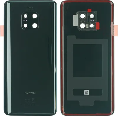 Produktbild von Huawei Mate 20 Pro Back Cover Gehäuse Rückseite Kamera Linse, schwarz