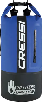 Cressi Premium Dry Bag 20 L schwarz blau
