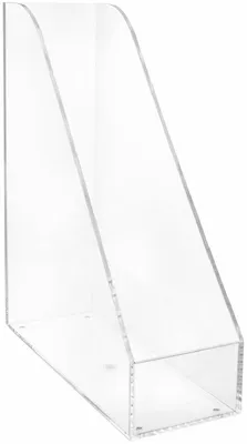 Produktbild von Stehsammler Acryl DIN A4 glasklar Packung mit 3 Stück