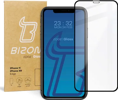Produktbild von Bizon Glass Edge Apple iPhone 11 / XR schwarz