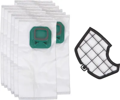 Produktbild von Sparset für Vorwerk Kobold VK 140 und 150 - 12 Staubbeutel + Filter