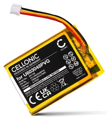 Immagine prodotto di CELLONIC 1x Batteria per Consolle giochi Compatibile con Astro Gaming C40 TR Wireless Controller, U603048PVG – (1000mAh, 3.7V)