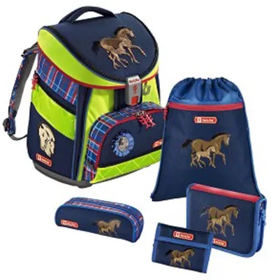 Produktbild von Step by Step Comfort DIN Horse Family Schulranzen Set 4tlg.