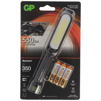 Produktbild von Taschenlampe C34 mi hellen 550 Lumen inklusive 3x AA Mignon 1,5V Batterie