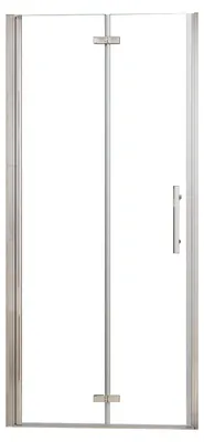 Produktbild von Duschspa 80x185cm Nischentür Falttür Pendeltür Duschabtrennung Drehtür 6mm ESG Nanoglas Duschtür