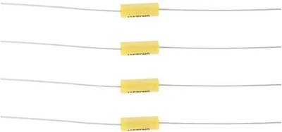 Zdjęcie produktu dla Elektroniczne komponenty: 4 sztuki kondensatorów o pojemności 0,022 μF, przeznaczone do obwodów tonowych gitar