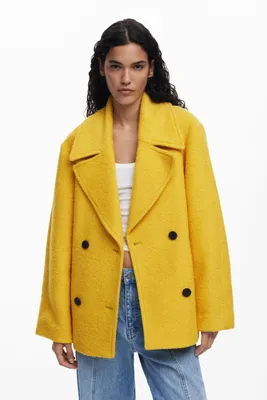 Produktbild von Coat_Shortcolor, 8006 Mustard, L