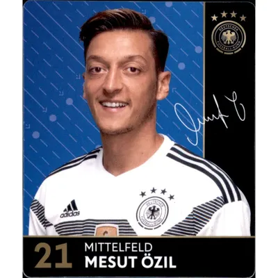 Immagine prodotto di 21 - Mesut Özil - Carta collezionabile REWE Coppa del Mondo 18