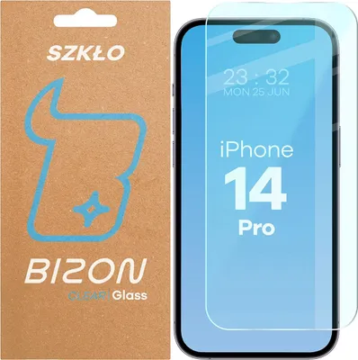 A product package for a screen protector and a smartphone screen displaying the product name.