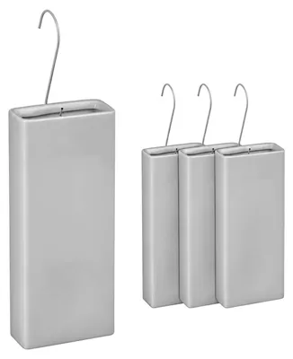 Imagen del producto de Relaxdays, humidificador para radiadores, juego de 4 unidades, evaporador de agua para radiadores, incluye ganchos para colgar, cerámica, color gris claro, Imagen generada por IA