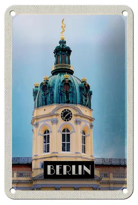 Produktbild von Blechschild Reise 12x18cm Berlin Deutschland Hauptstadt Dekoration