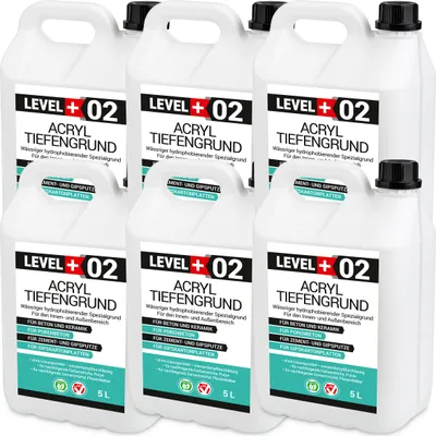 Produktbild von Acryl Tiefengrund 30L Grundierung Unter Farben und Tapeten Frostbeständig RM02