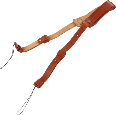 Imagen del producto de Funda para cámara de cuero, portátil, cómoda, de diseño exquisito, estilo vintage, ideal para cámaras DSLR y para actividades al aire libre como escalada y senderismo