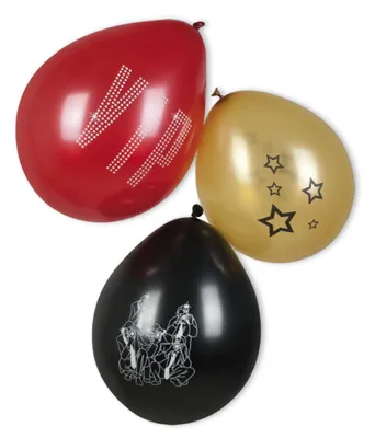 Produktbild von VIP Party Dekorations Artikel - Luftballons Promi Deko 6 Stck