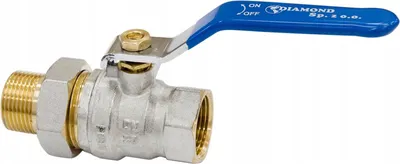 Obrázok produktu pre Guľový Kohút 1 1/4'' So Skrutkovým Pripojením Španielska Rukoväť