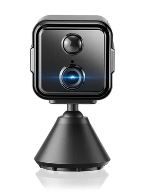 Produktbild von Kabellose Innenkamera 1080P, 2600 mAh Akku, Nachtsicht, Smart-Erkennung, einfache magnetische Installation, Zweiwege-Sprechen, App-Steuerung