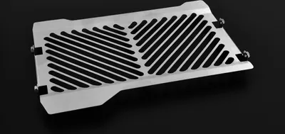 Produktbild von ZIEGER Kühlerabdeckung kompatibel mit Yamaha Tracer 7 Clean silber