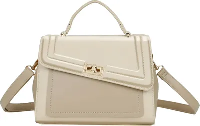 Produktbild von Gallantry, Umhängetasche aus Kunstleder für Damen, Beige