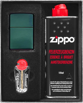 Produktbild von Feuerzeug-Set ZIPPO  IRIDESCENT LOGO Geschenk No1