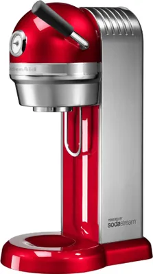 Produktbild von KitchenAid Sodastream Artisan - Výrobník sody v červené barvě cukrového jablka