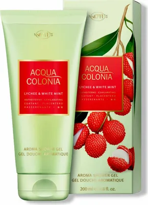 Produktbild von 4711 Acqua Colonia Lychee & White Mint Aroma Shower Gel 200ml