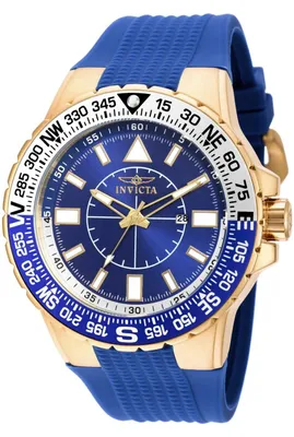 Immagine prodotto di Invicta Aviator 19270 Orologio da Uomo - Movimento al Quarzo - Acciaio Inossidabile con Quadrante Blu - 52 mm