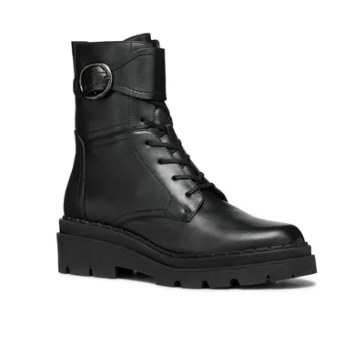 Produktbild von GEOX Boots FELLENY, Glattleder, Schwarz, Damen