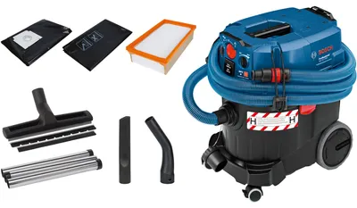 Image de Bosch GAS 35 H AFC Aspirateur eau et poussière professionnel 1200 W 35 l Classe de poussières H ( 06019C3600 )