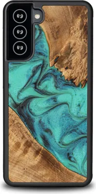Produktbild von Bewood Einzigartige Hülle für Samsung Galaxy S21 Plus - Türkis