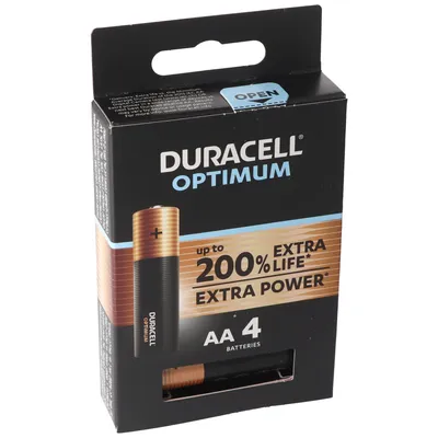Produktbild von Duracell 5000394137486, Einwegbatterie, AA, 4 Stück(e), Mehrfarbig, 150 mm, 10 mm