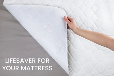 Immagine prodotto di Coprimaterasso impermeabili per l'addestramento al vasino (2 pezzi) - Protezioni per il letto per l'addestramento all'uso del vasino e per