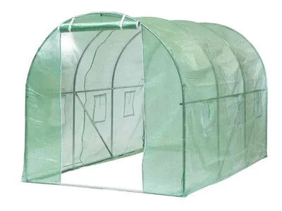 Produktbild von Bc-elec - 5662-0501 Gewächshaus Garten Gewächshaus Tunnel 3 Abschnitte 3.5x2x2m 7m² 3 Abschnitte