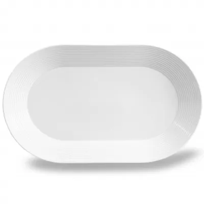 Zdjęcie produktu dla Thun 1794 Owalna miska, 38 cm, biała porcelana, Lea, Thun