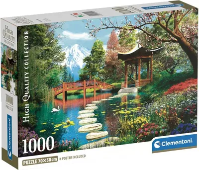 Immagine prodotto di Puzzle CLE 1000 Compact Fuji Garden 39910