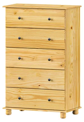 Obrázok produktu pre Komoda – 5 zásuviek 8015K, kovové úchytky