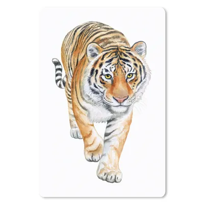 Produktbild von MuchoWow® Mauspad Mousepad Tiger - Augen - Gelb 40x60 cm - Mousepads - Maus Mat - Pad - Mausunterlage - Schreibtisch Accesoire