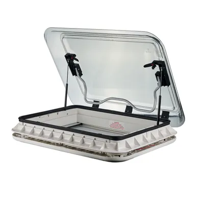 Produktbild von Dachluke  70x50cm Dachfenster Dachhaube LED  Plissee Insektenschutz Wohnmobile