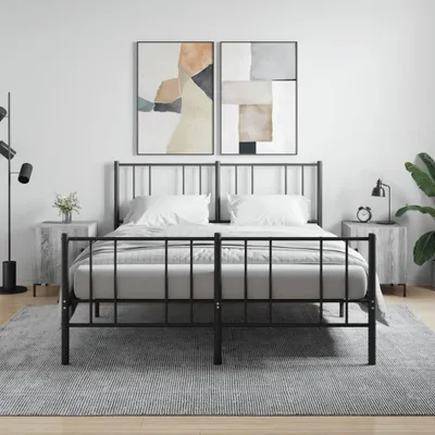 Obrázek produktu pro vidaXL Noční stolky 2 ks. Grey Sonoma 40x40x50 cm výrobek z odvozeného dřeva
