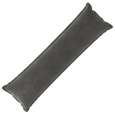 Produktbild von vidaXL Kissen mit Kissen HOUTEN Dunkelgrau 40 x 145 cm Samt