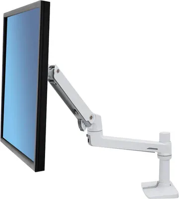 Produktbild von 45-490-216 / Lx Desk Mount, Lcd Arm, No Grommet Mount, Bright White Texture