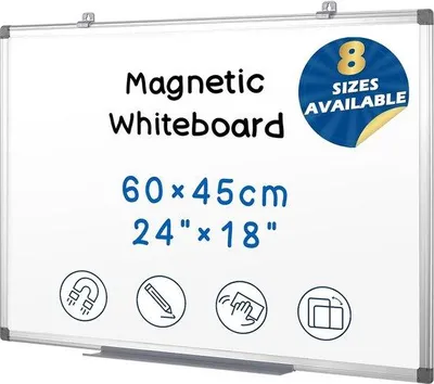 Produktbild von Famanu Whiteboard Magnetisch 60x45 cm - Weiß