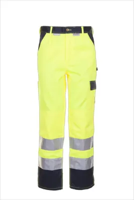 Produktbild von Planam Warnschutz Bundhose zweifarbig Gr. 58 gelb/marine